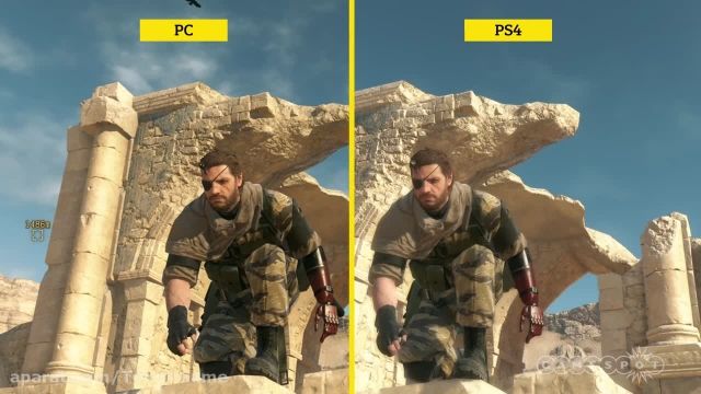 Metal Gear Solid V-The Phantom Pain-Graphics Comparison