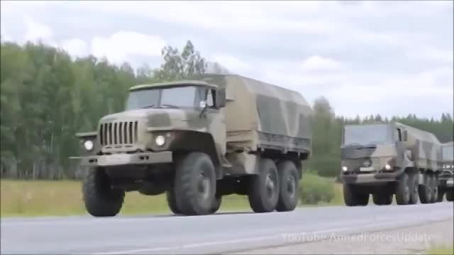 آفرود کامیون نظامی روسی