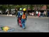 رقص خیابانی خیره کننده !