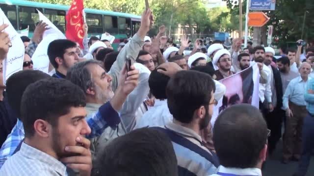 نواب های دوران...تظاهرات مقابل وزارت افساد(ارشاد)آبان93