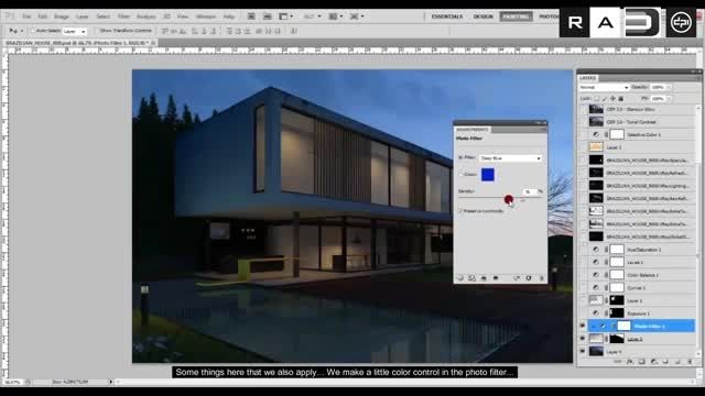 Render Academy - Render post production with Photoshop