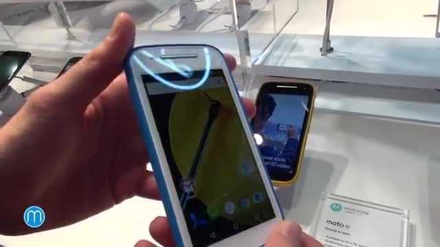 بررسی Motorola Moto E 2015 در نمایشگاه mwc 2015