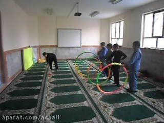 ورزش کلاسی در دبستان میعاد آموزش و پرورش ناحیه 4 مشهد