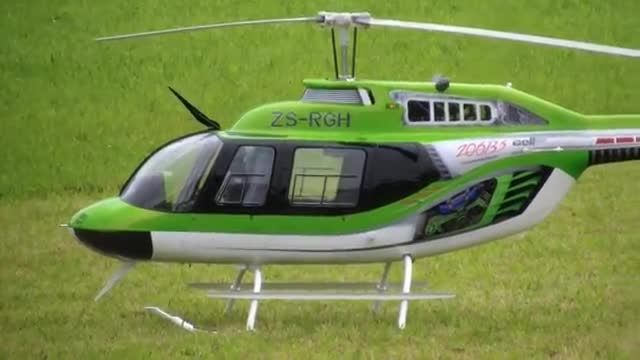 هلیکوپتر رادیو کنترل Bell 206