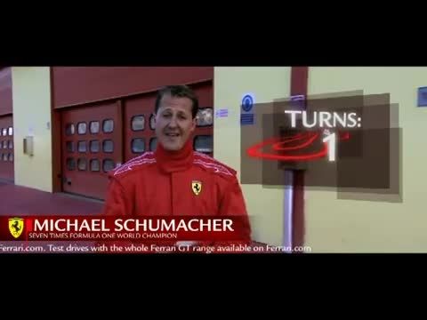 فراری  F430 Scuderia - تست توسط مایکل شوماخر