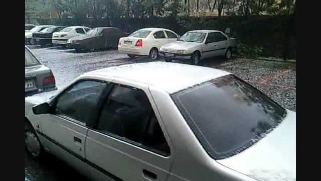 بارش 27 شهریور 94 در تهران