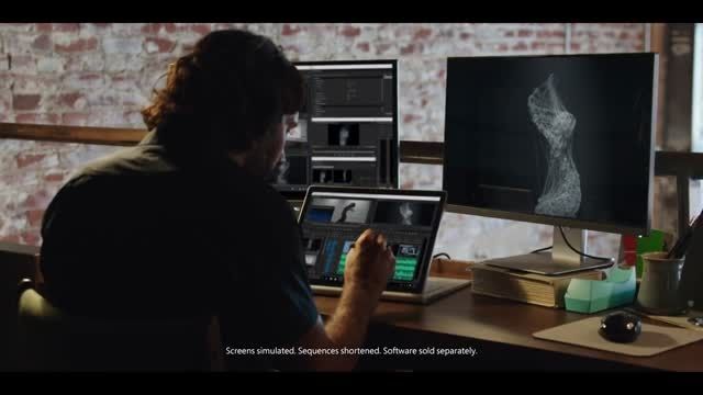 ویدئو تبلیغاتی مایکروسافت برای سرفیس بوک
