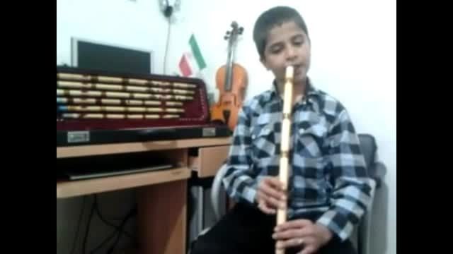 نی نوازی هنرمندانه نوجوان ایرانی