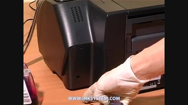 آموزش کار گذاشتن مخزن Waste ink pad