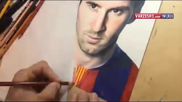 تایم لپس زیبا از نقاشی کینگ مسی