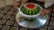 بریدن هندوانه
