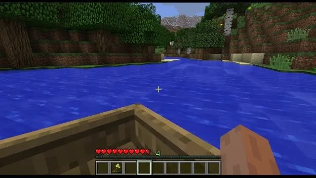 آموزش ساخت قایق در minecraft