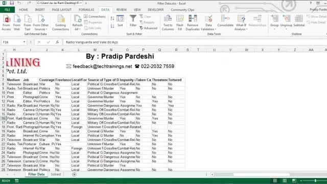 How to create and use combo box in excel