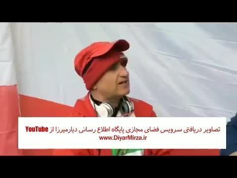 مصاحبه دوچرخه سوار گیلانی با رسانه های ضد انقلاب2