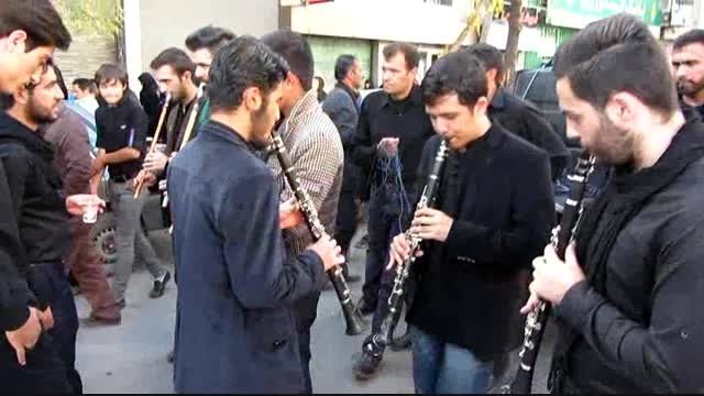 دسته عزاداری محله ائمه اردبیل در تاسوعای حسینی سال 94