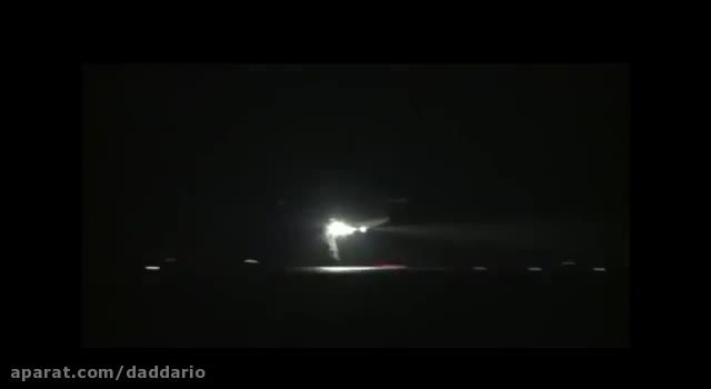 حمله بمب افکن غول پیکر Tu-95 به مواضع داعش در سوریه