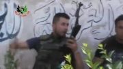 تروریست های تازه وارد سوری نرسیده توسط ارتش سوریه مورد هدف قرار میگیرن