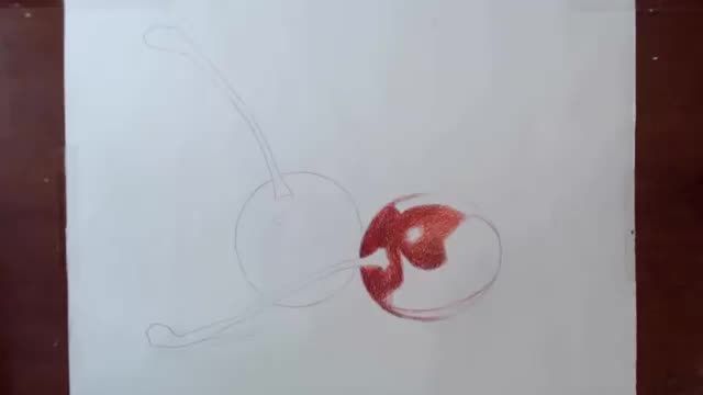 آموزش نقاشی با مداد رنگی 23
