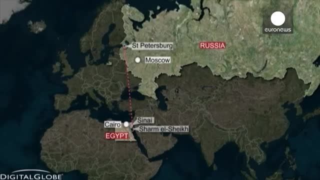 هواپیمای ایرباس روسی با ۲۲۴ سرنشین در مصر سقوط کرد