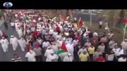 بزرگترین تظاهرات مردم یک کشور عربی در حمایت از غزه - Se