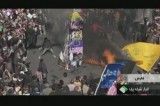 پخش آتش زدن آبلیسک اولین بار در تلوزیون ایران