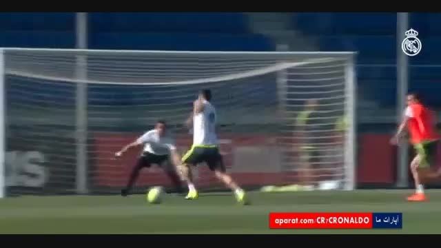 سه واکنش دیدنی کیلور ناواس در تمرینات رئال مادرید