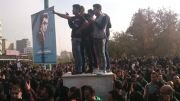 مراسم تشییع پیکر مرتضی پاشایی 4 راه ولیعصر، پارک دانشجو