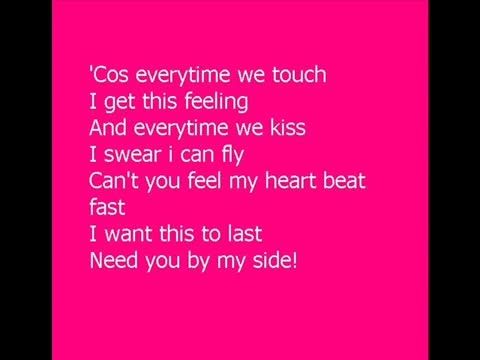 every time we touch - lyrics