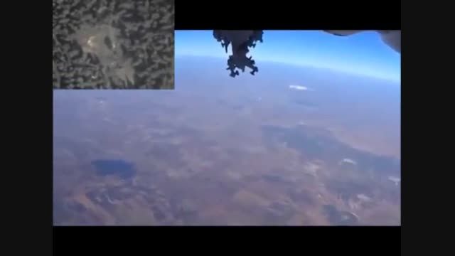 حمله هوایی به مواضع داعش در سوریه توسط بمب افکن های روس