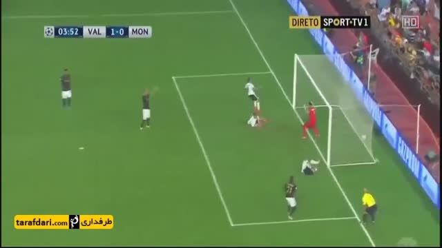 خلاصه بازی والنسیا 3-1 موناکو