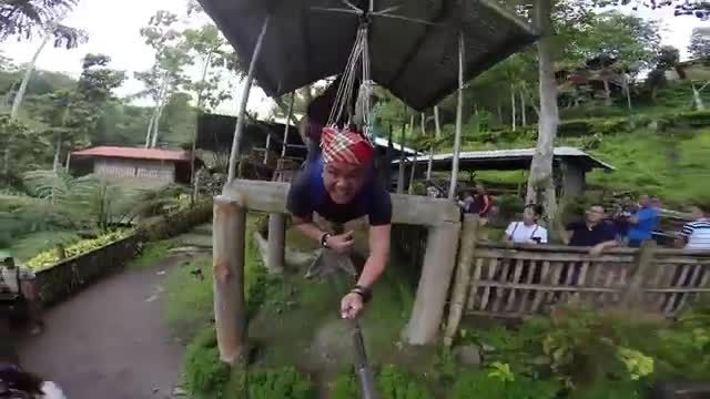 پرواز فوق العاده جذاب برفراز هفت آبشار در کشور فیلیپین