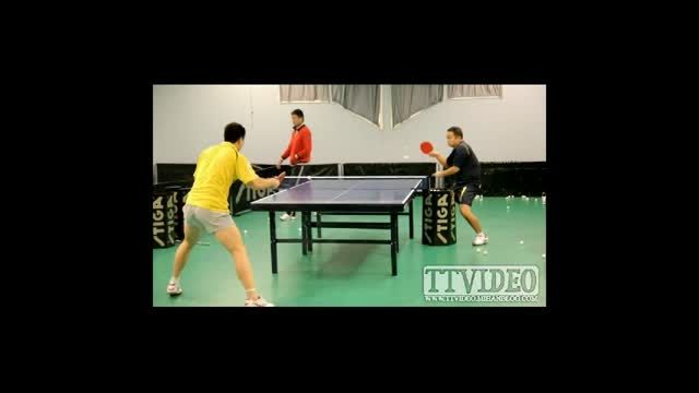تمرینات تنیس روی میز حرفه ای توسط مالونگ