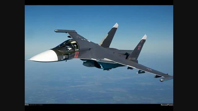 ورود ۶ فروند بمب افکن سوخو34 روسیه به فرودگاه سوریه