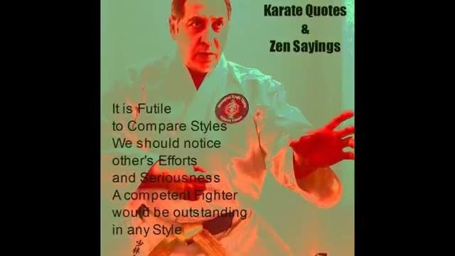 بهترین کاراته: QUOTES#استاد بهزاد احمدی#شورینجی ریو