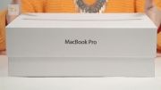 باز کردن جعبه macbook pro