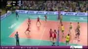خلاصه والیبال ایران 3 - 1 برزیل
