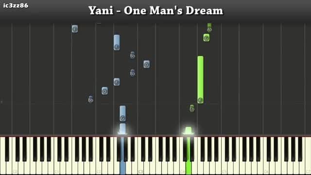 آهنگ خوشگل one man&#039;s dream از yanni
