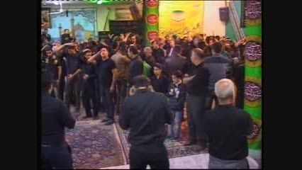 عزاداری هیات مذهبی در حسینیه آزادگان اصفهان شب سوم محرم
