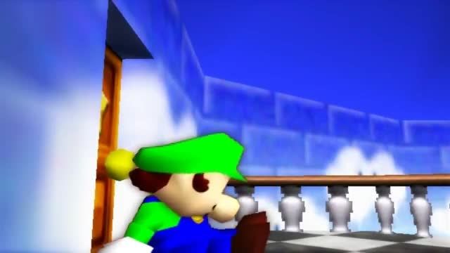 Luigi Wants Build A Snowman