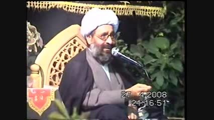 سخنرانی آیت الله جرجانی  در خانه حاج علی ادریسی 3