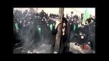 كلیپی از مراسم ظهرعاشورا 91 درباره حضرت رقیه(س)بعد آتش گرفتن خیمه ها باصدای ملا باسم