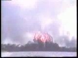 سقوط میگ عراقی (مورد هدف موشك فینیكس جنگنده  F-14 قرار گرفته است)