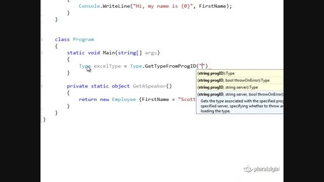 C#PP_2.C# and the DLR_5.Excel Automation