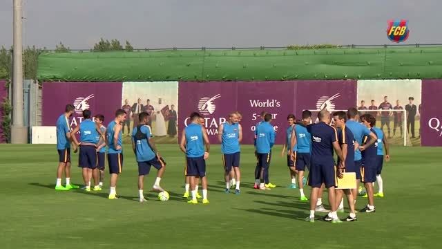 تمرینات بارسلونا (21.08.2015)