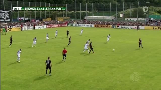 جام حذفی آلمان : وردربرمن 0 - 3 آنتراخت فرانکفورت