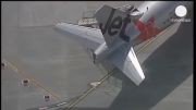 برخورد دو هواپیما مسافربری در فرودگاه ملبورن