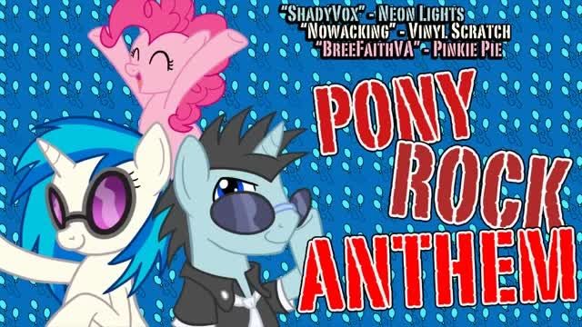 Pony Rock-party pinkie pie