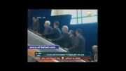 درگیری گارد محمود عباس با پلیس آمریکایی