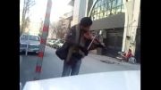 کیانوش شهنازی-نوازنده ی خیابونی طهران