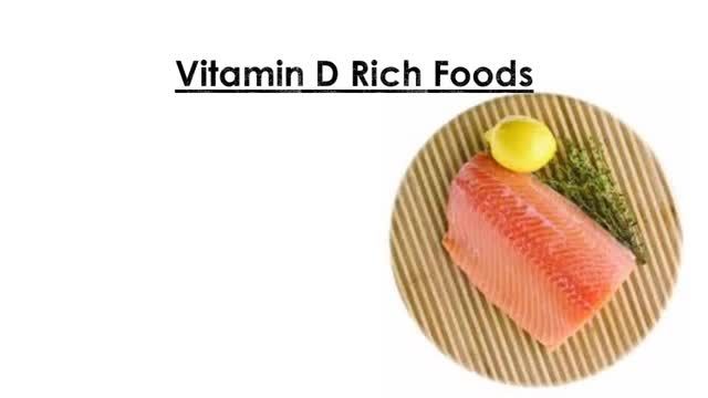 غذاهای حاوی ویتامین D